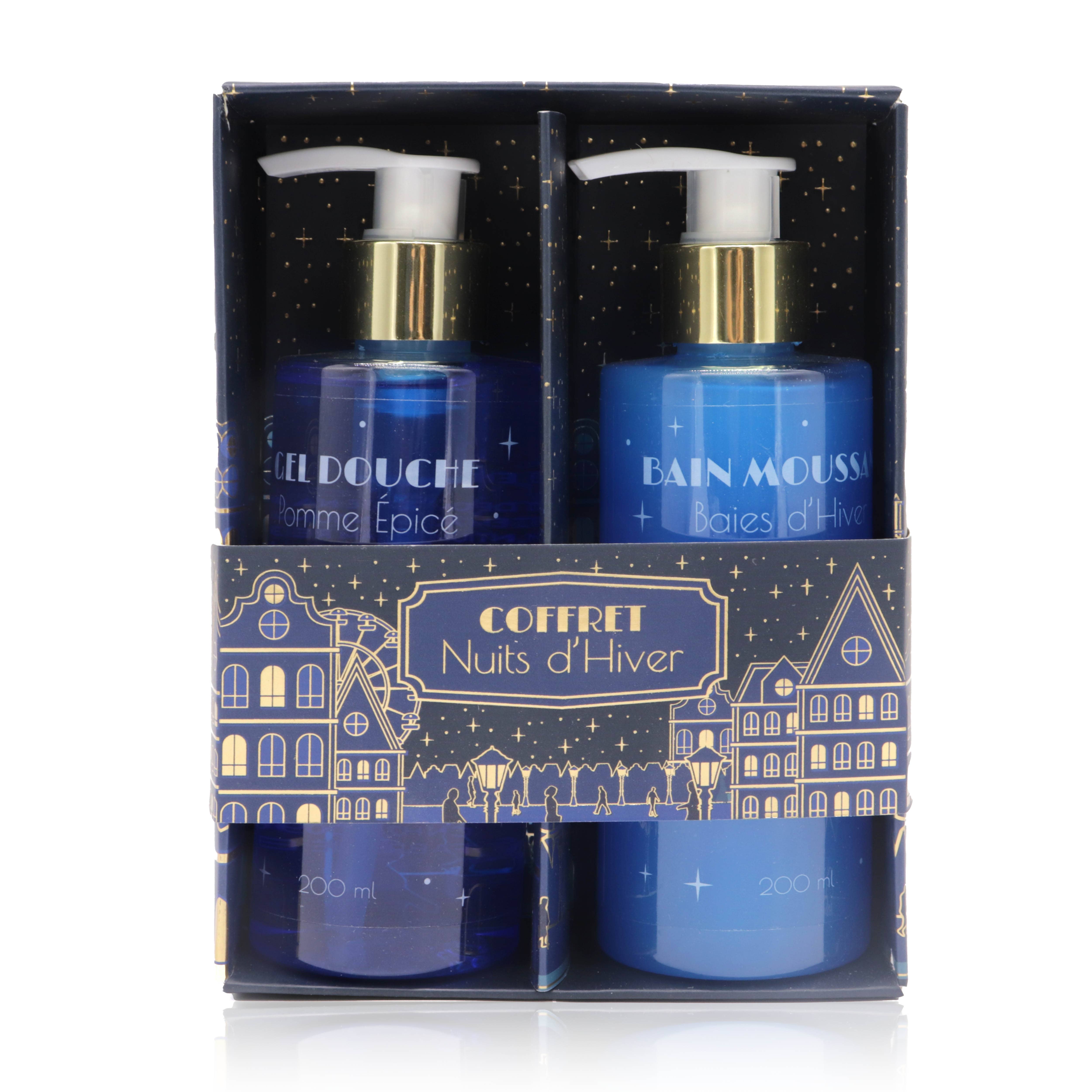 FRENCH TENDANCE - Wholesale Gift Box - Gift box - Winter Nights - Bath duo - FT0