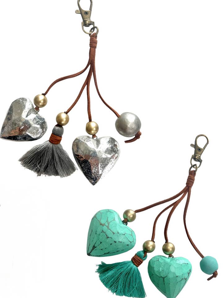 Clipe de Coração por atacado de Bamboo Source Tropical Decor