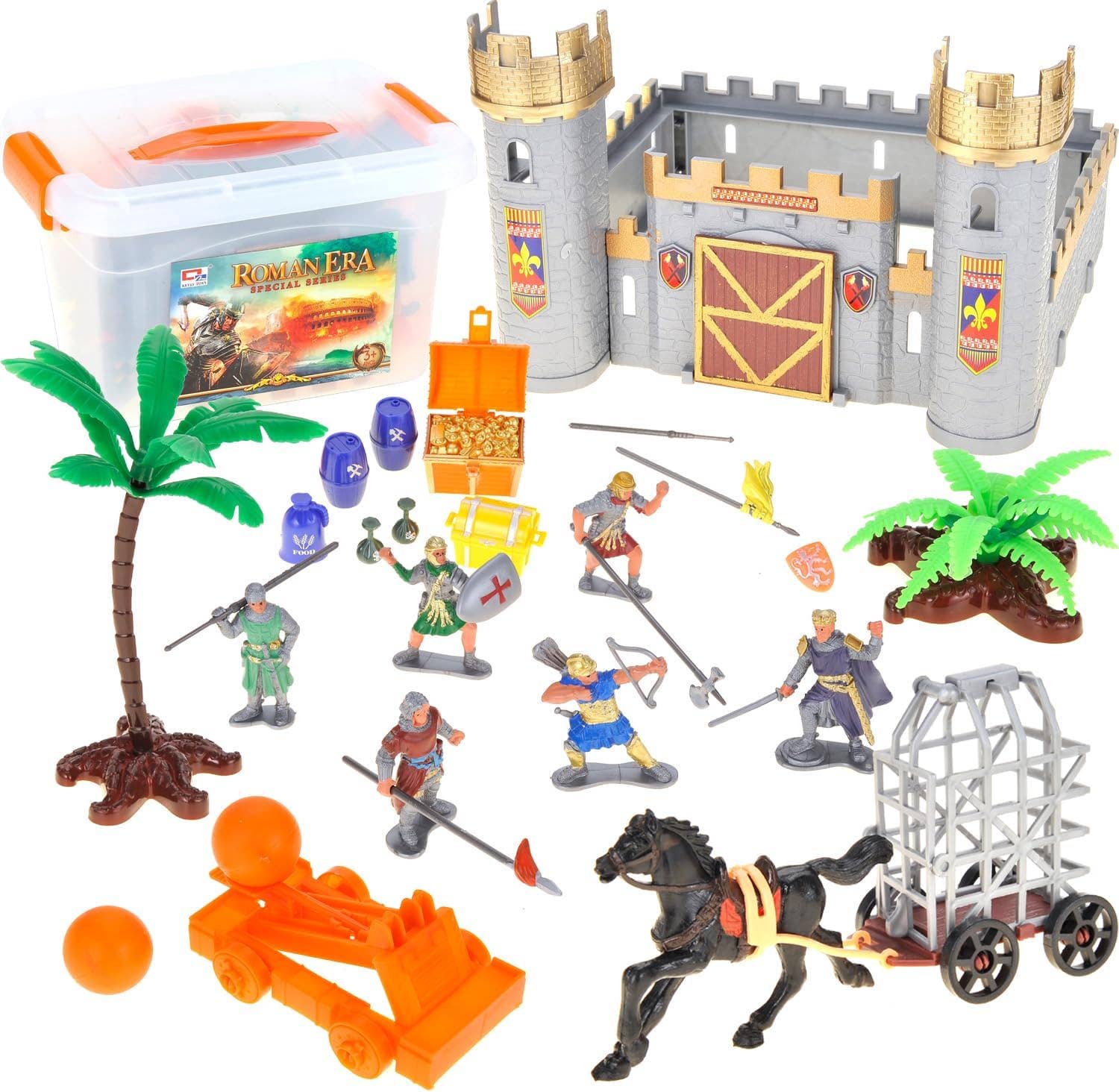 AZ Trading & Import (Toys, RC Toys & More) - Wholesale Toy Set - Kids - Medieval Castle Knight Action Figure Toy Army Playset6