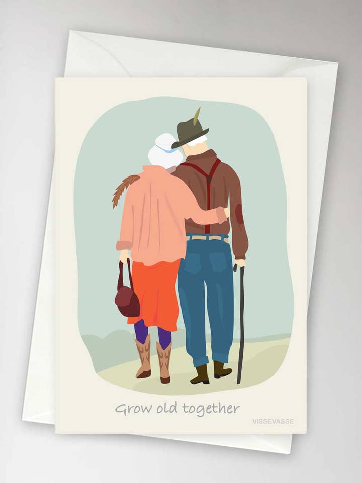 GROW OLD TOGETHER - kort for wholesale by ViSSEVASSE