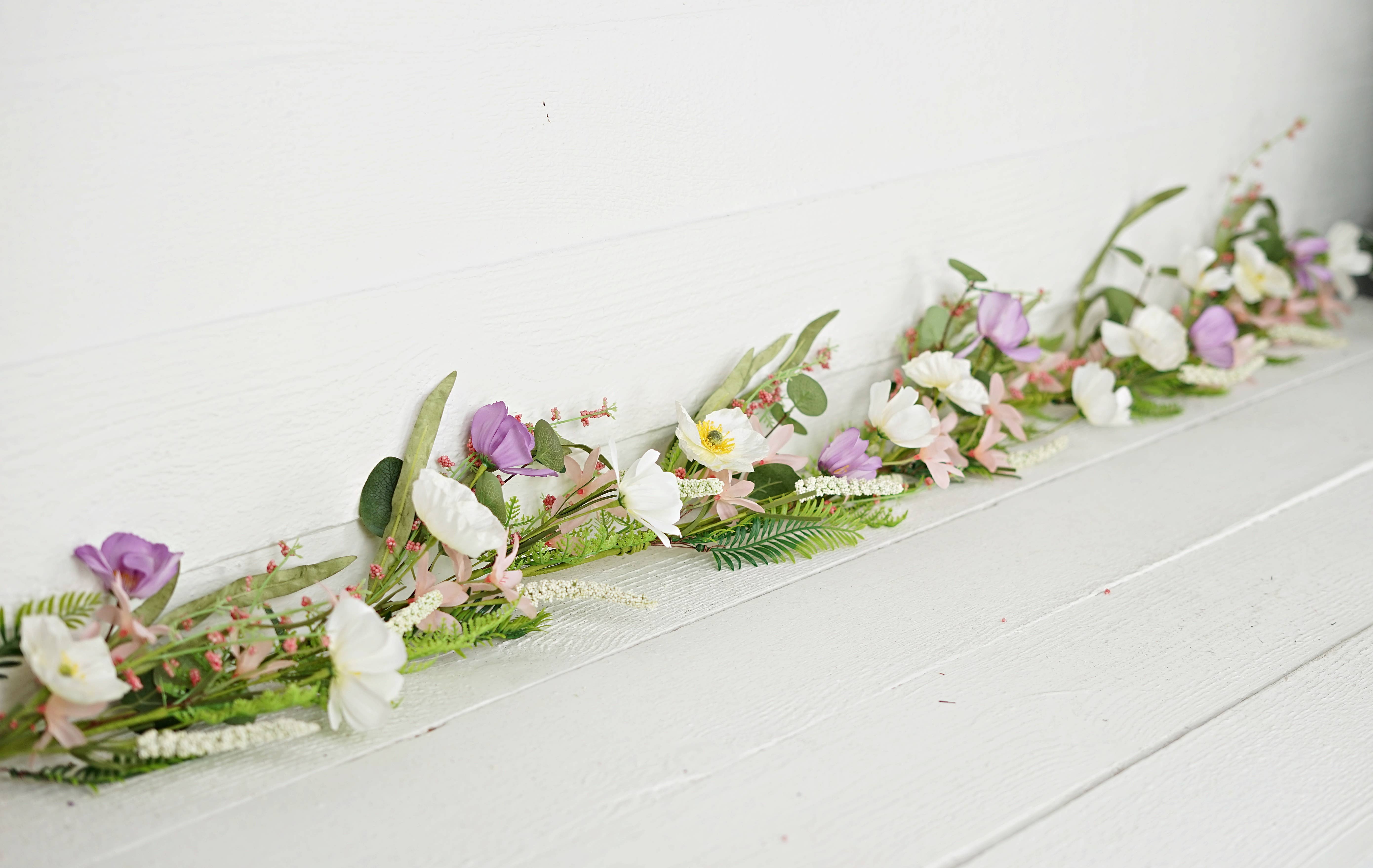 Holiday Depot Inc. - Wholesale Artificial Flowers - 35591- 5ft Garland-Mix Spring Blossoms3