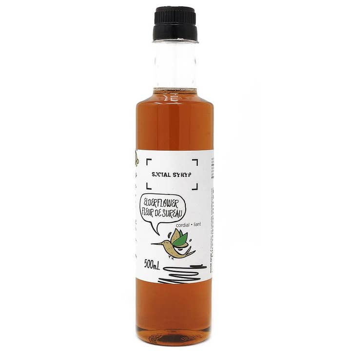 Elderflower Cordial Mixer 125ml Social Syryp for wholesale by Social Syryp