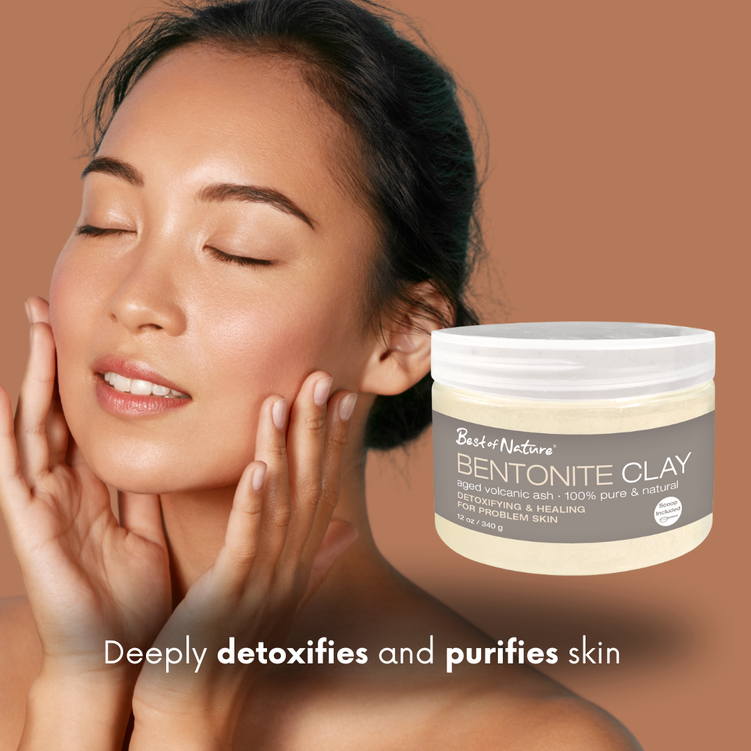 Best of Nature - Wholesale Skincare Face Mask - Bentonite Clay: Aged Volcanic Ash for Deep Cleansing Facial5