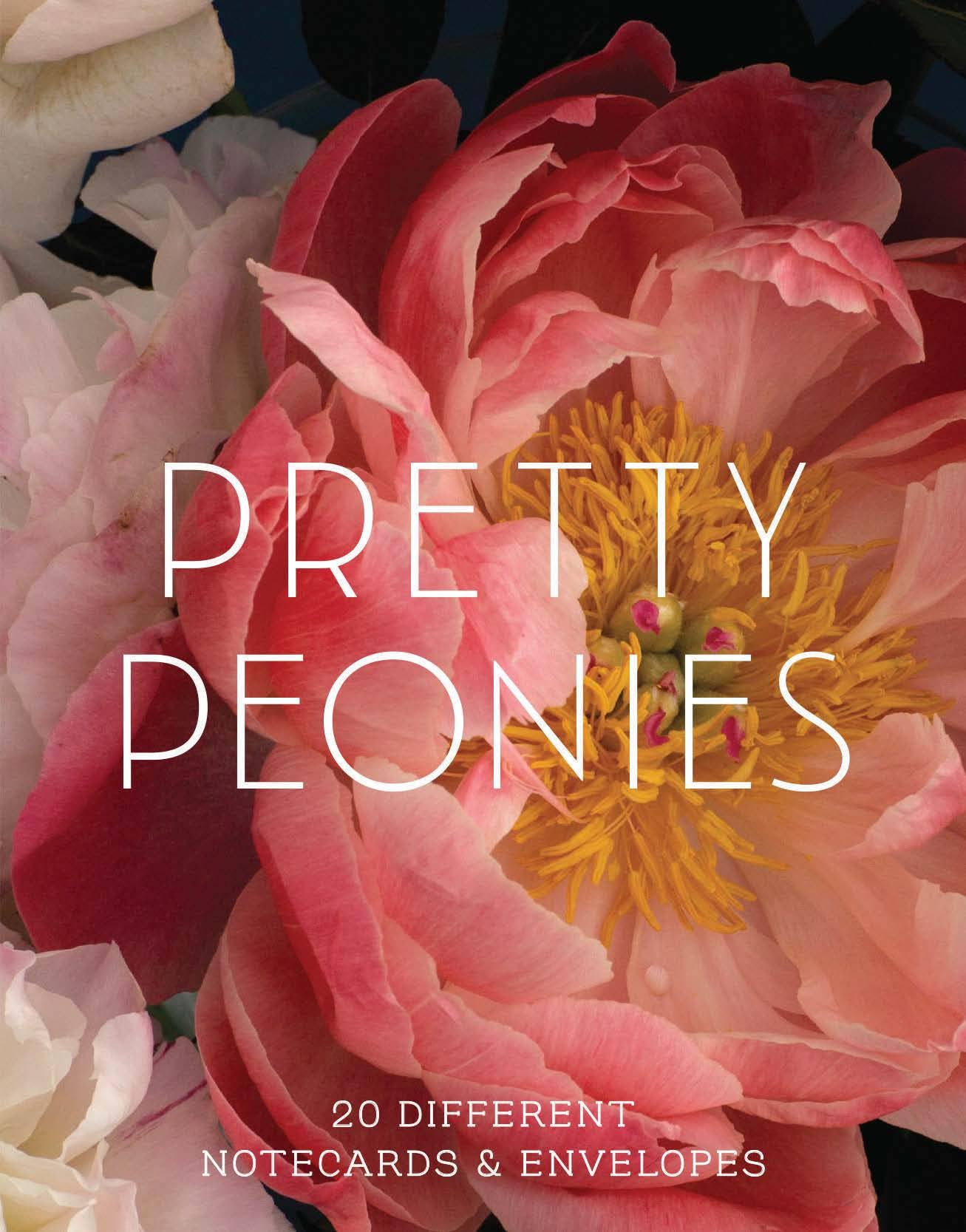 Chronicle Books - Wholesale Stationery/Notecard Set - Pretty Peonies1