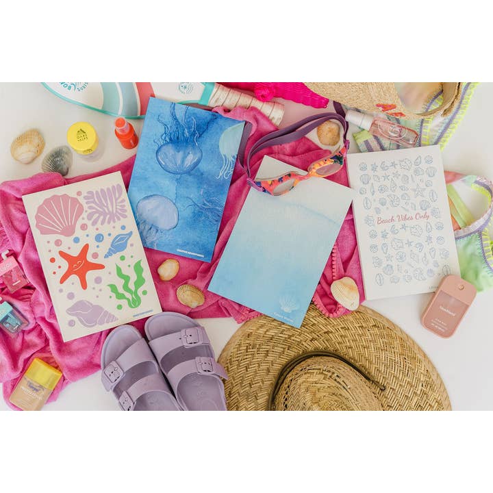 Sunshine & Agape - Vendita all'ingrosso Diari/agende - Diario della Gratitudine Familiare per le Classi 7-12 - Copertina Oceano Linea6