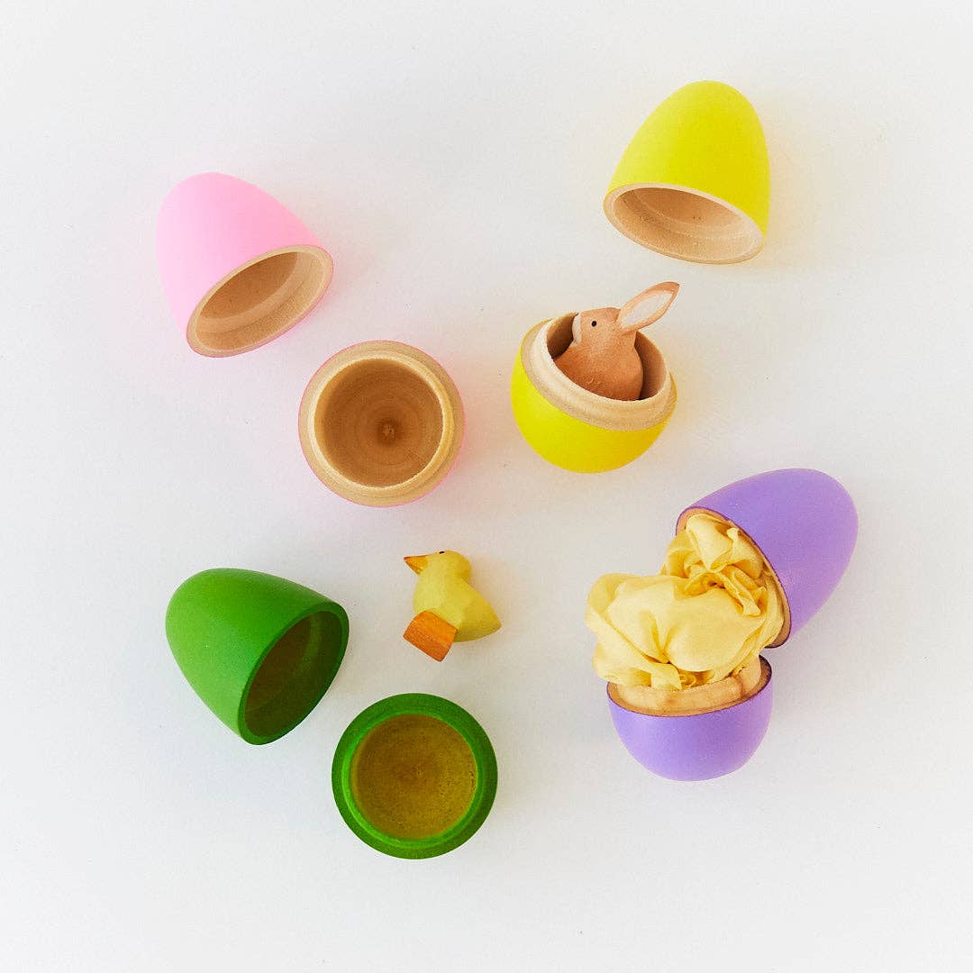 Sarah’s Silks - Wholesale Wood Toy - Kids - Wooden Painted Chick1