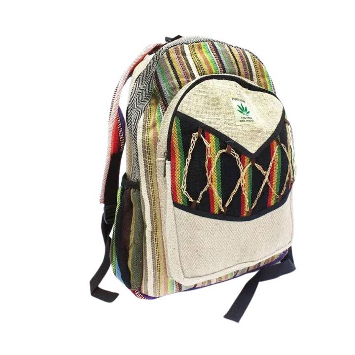 Earths Elements Wholesale - Wholesale Backpack - Unisex - Hemp Backpack2
