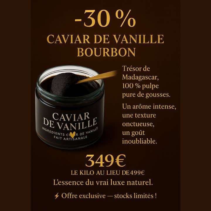 Comptoir Des Epices Madagascar - Wholesale Vanilla/Fruit Extract - CAVIAR DE VANILLE BOURBON MADAGASCAR ( 1 Kg )7