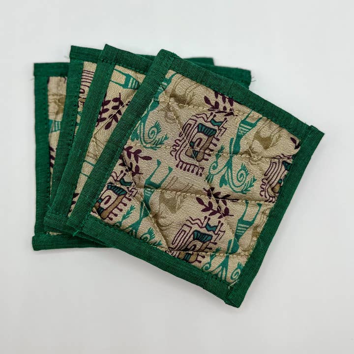 Sottobicchieri trapuntati Tribe per la vendita all'ingrosso da parte di AMANSH