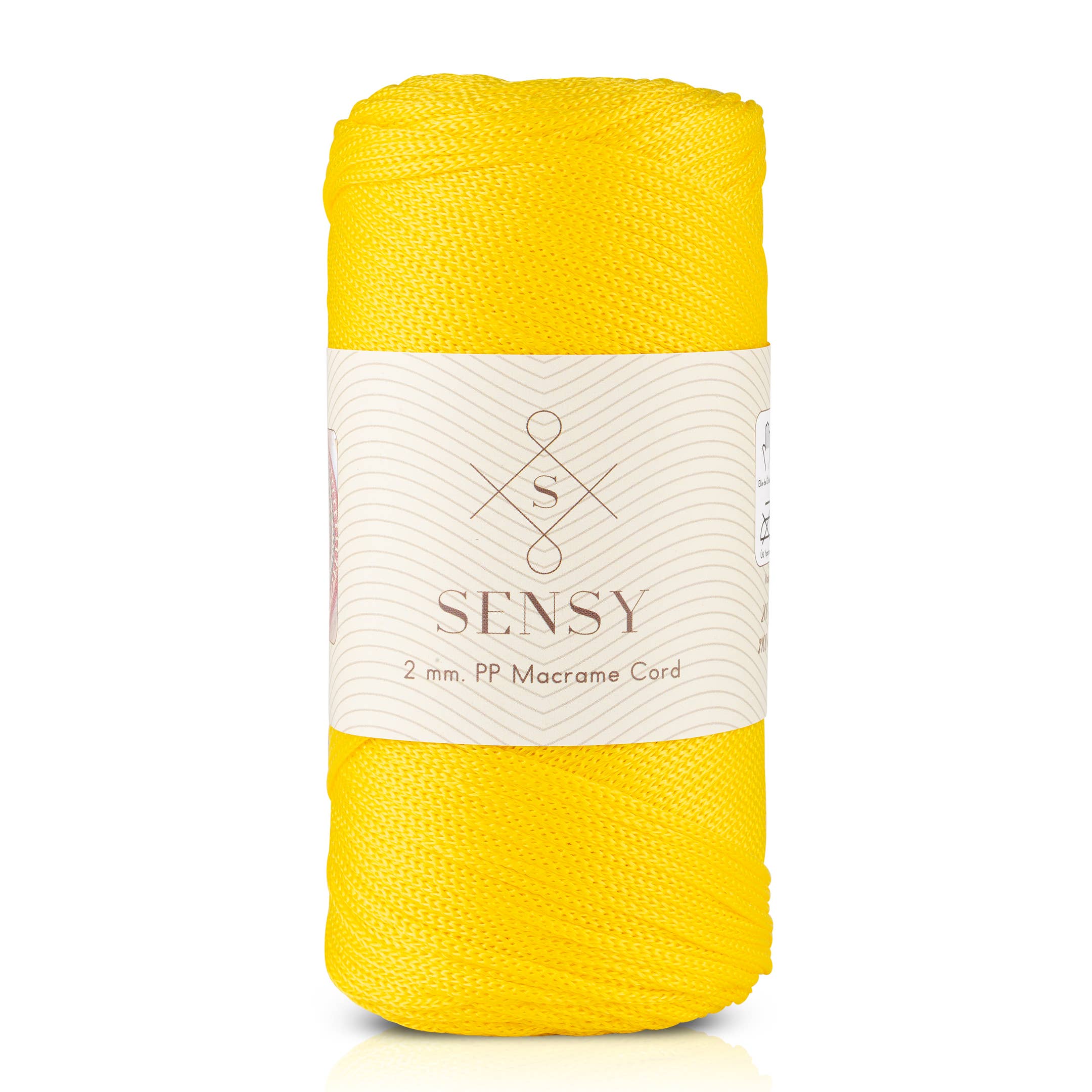 Sensy - Wholesale Garen - Sensy Premium 2 mm macramékoord van 100% polyester - 251 yards (230 meter)24