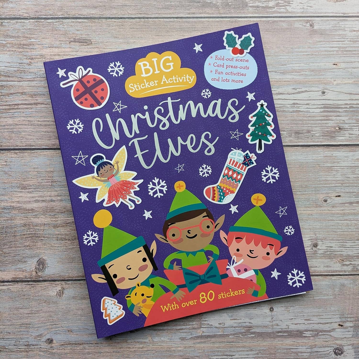 Robert Frederick Ltd - Wholesale Sticker - Kids & Baby - Christmas Elves - Children's Sticker Book1