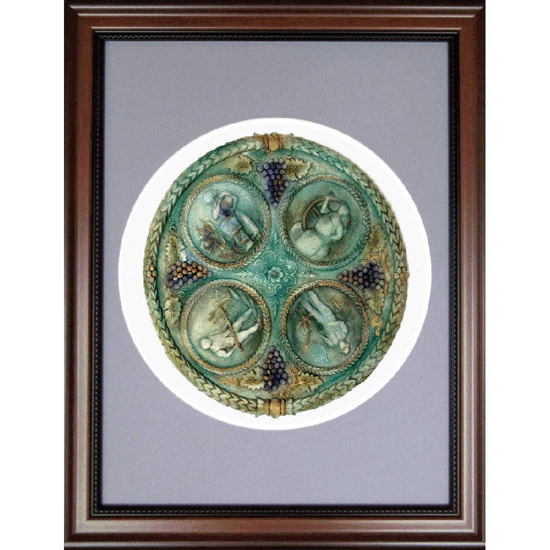 The Saffron Guild – wholesale Konsttryck – Pappersförpackningar, inramade - Vineyards Seasons - Vineyard & Winery0