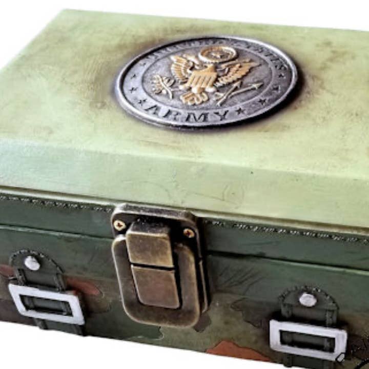 Broads Market - Vendita all'ingrosso Scatole decorative - Scatola militare Army