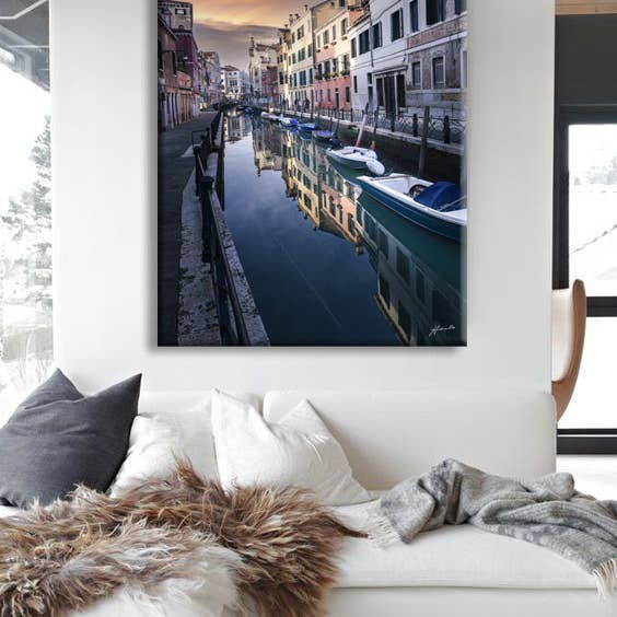 Impressions d'auteur sur toile/plexi Made in Italy Venice23 pour la vente par Andrea Risi Fine Art Photography