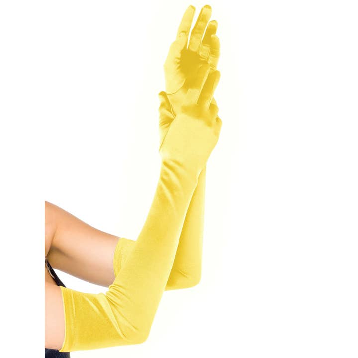 Leg Avenue - Wholesale Gloves - Women's - Extra Long Opera Length Satin Gloves6