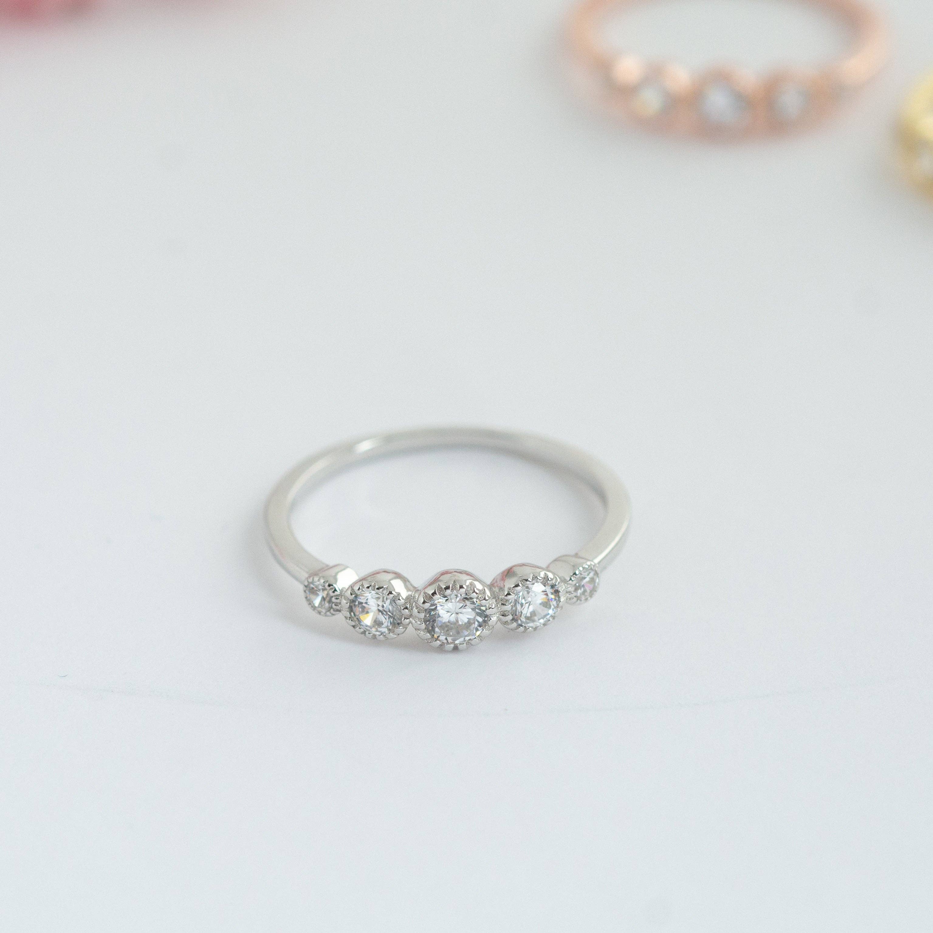 Sami Jewels - Vendita all'ingrosso Anelli multipietra - Anello con castone 514