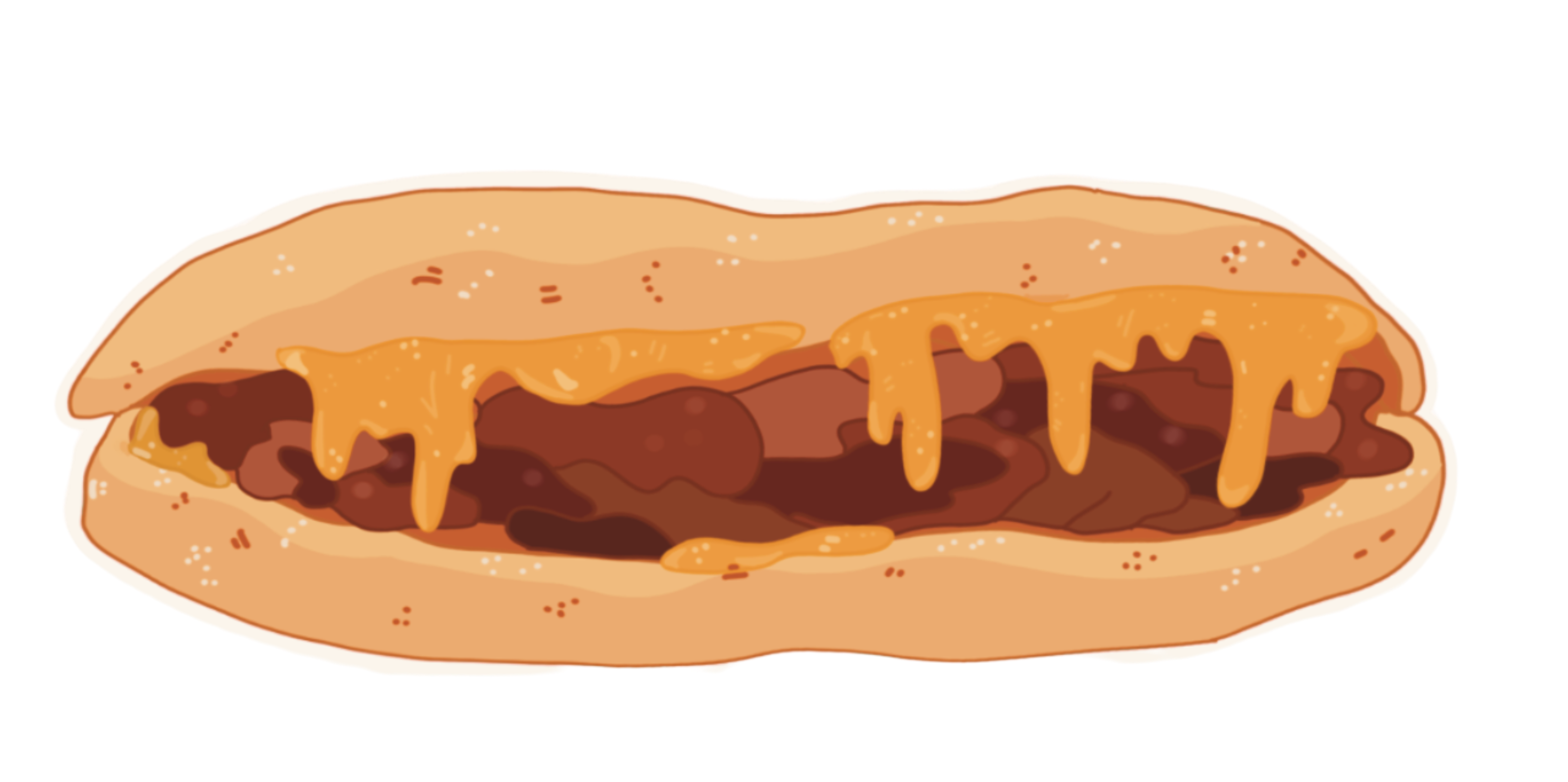 After Party Paper Co. - Wholesale Sticker - Philly Foods Sticker Sheet2