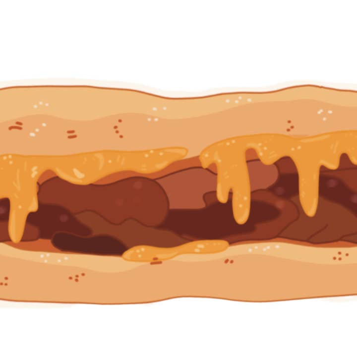 After Party Paper Co. - Wholesale Sticker - Philly Foods Sticker Sheet2