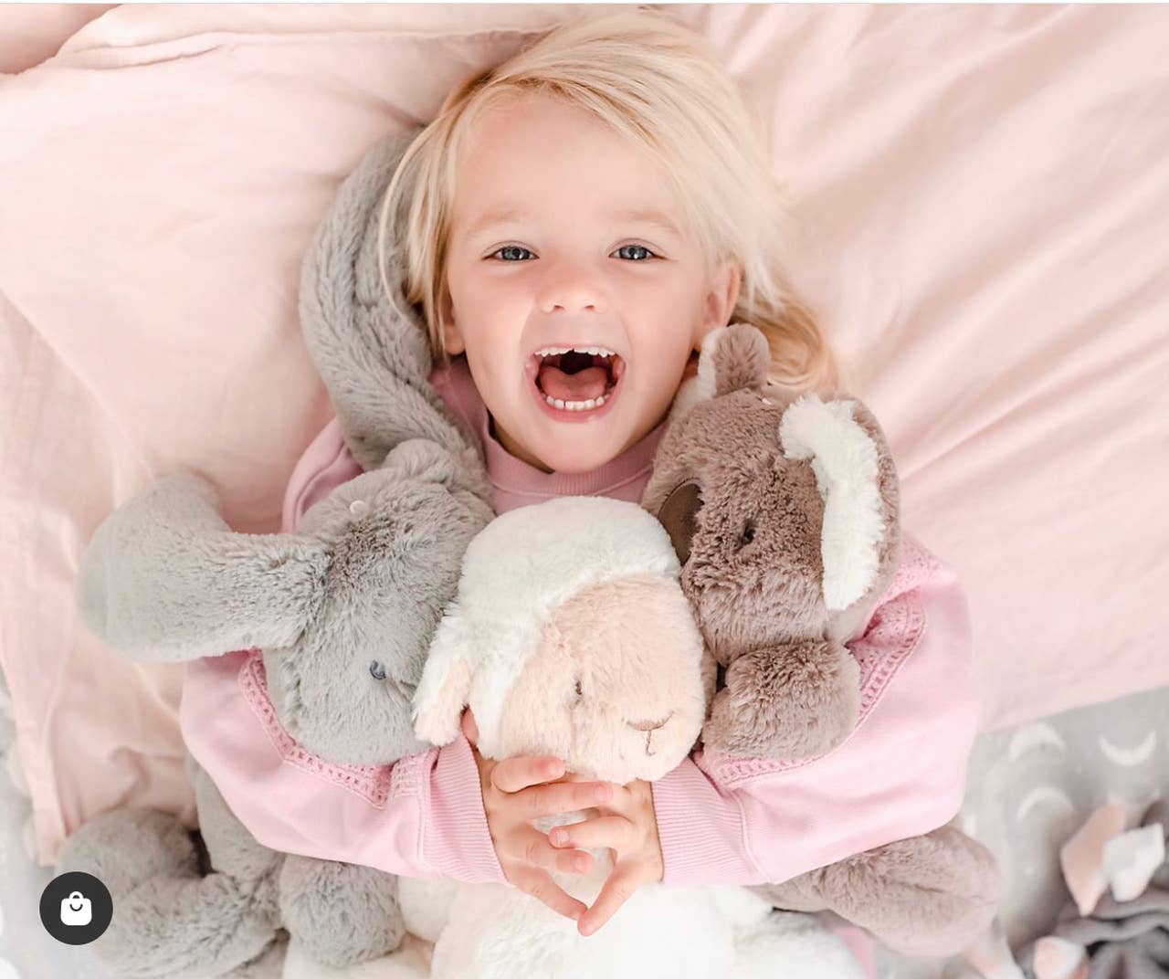 OB Designs - Wholesale Stuffed/Plush Toy - Kids & Baby - Lee Lamb Soft Toy 13.5"/34cm4