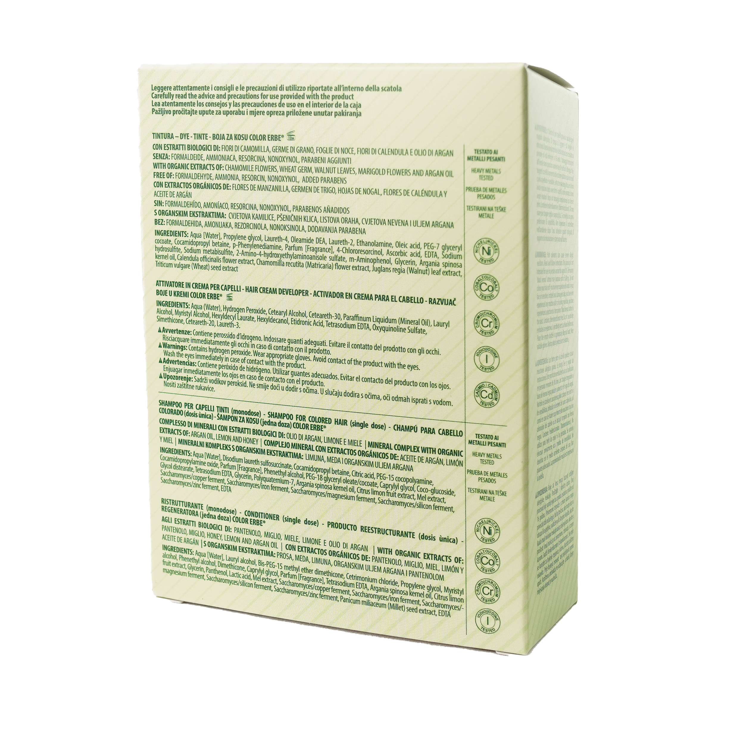 COLOR ERBE - Wholesale Hair Dye - Color Erbe Estr. Dye Bio Bruno (2.0) - Made in Italy6