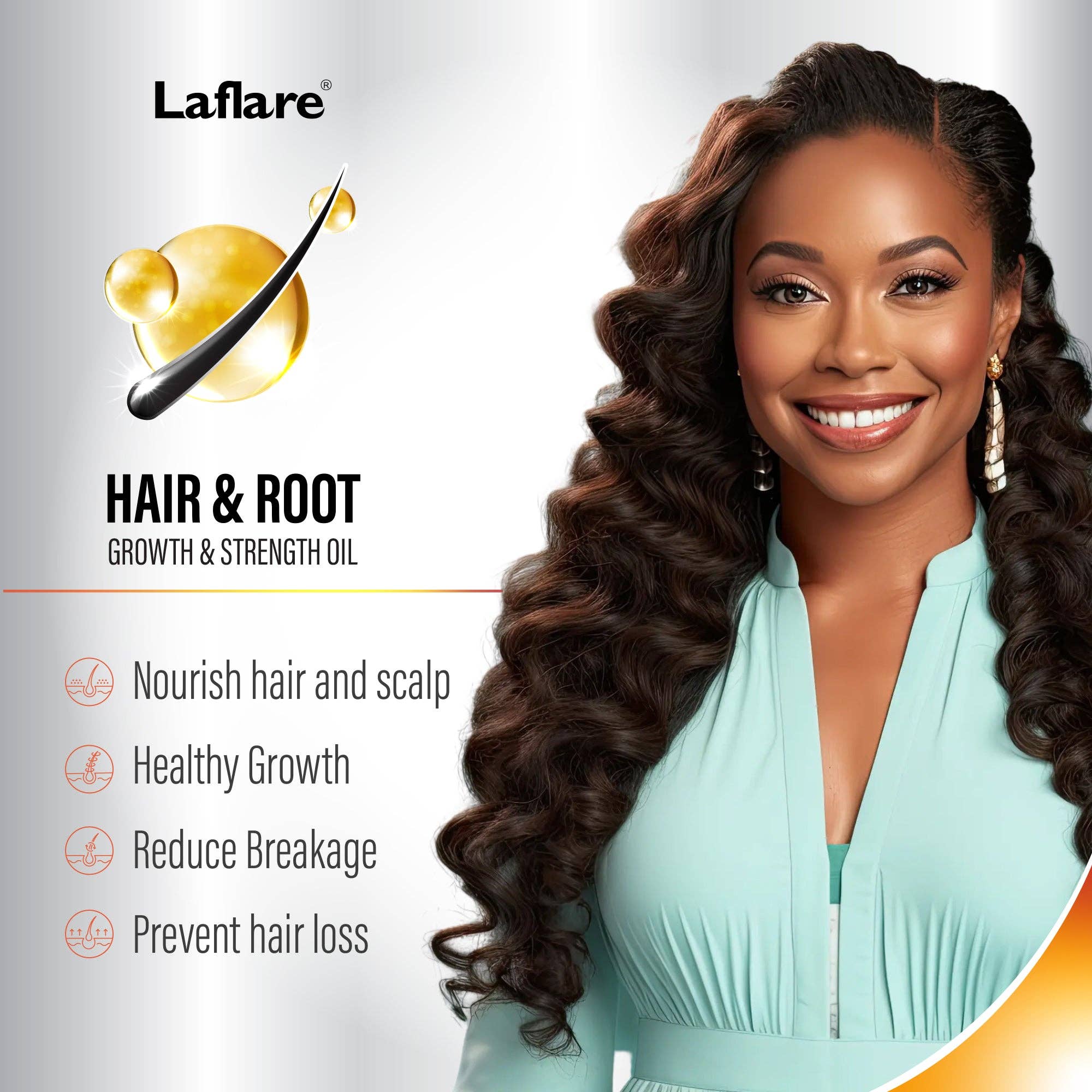 Laflare - Vendita all'ingrosso Oli per capelli - Hair & Root (olio per la crescita e la forza)6