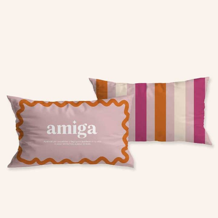 UO - Wholesale Chair Cushion - “Amiga” Long Format Cushion Cover0