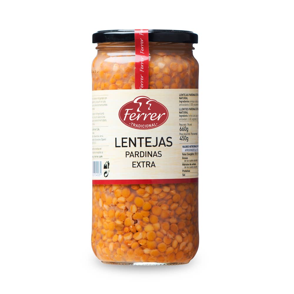 FERRER TRADICIONAL - Wholesale Beans - Pardinas Lentils 540G