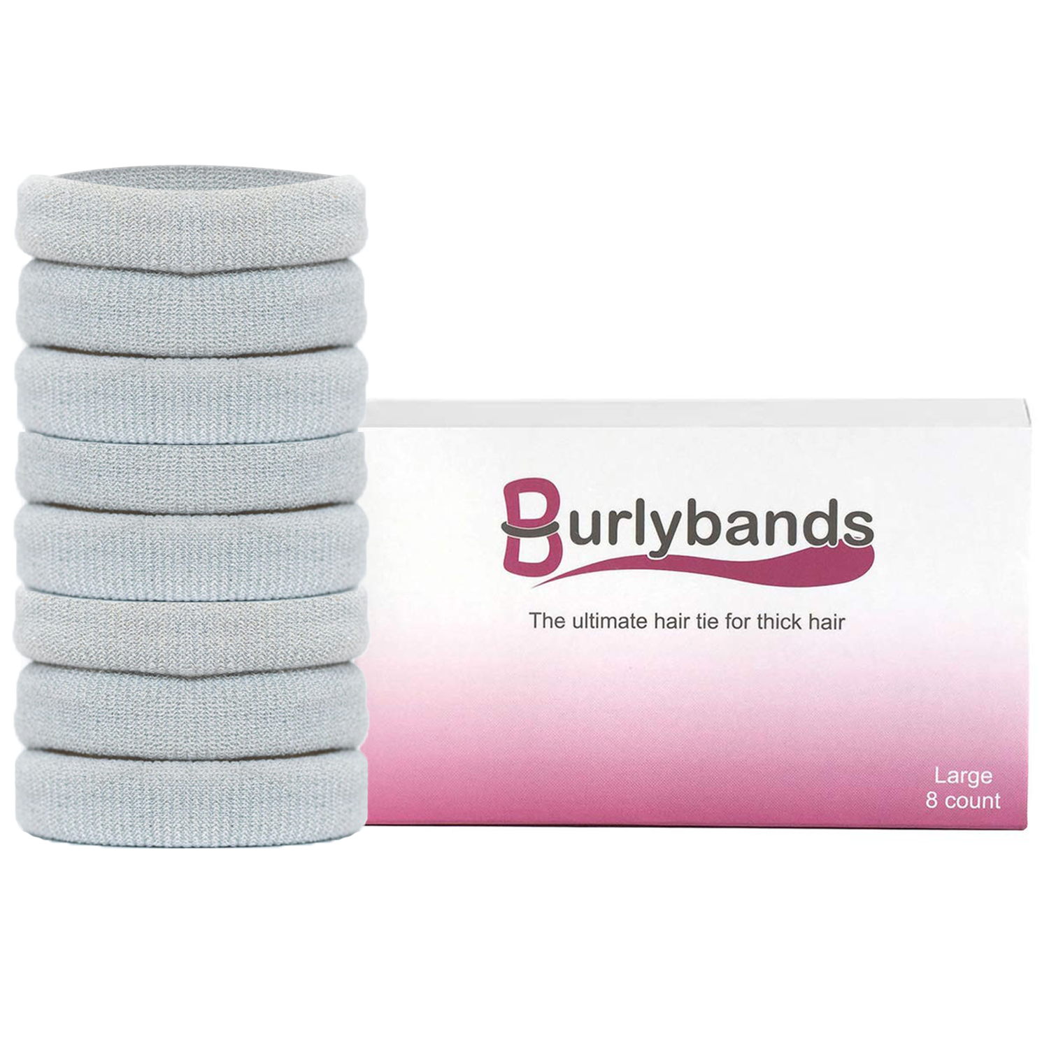 Burlybands – Großhandel Haargummi – Damen – Burlybands Haargummis für dickes, schweres oder lockiges Haar, 8 Stück4