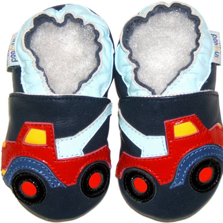 Jinwood baby shoes infant toddler gift boys shoes Truck 0-2Y for wholesale by Jinwood