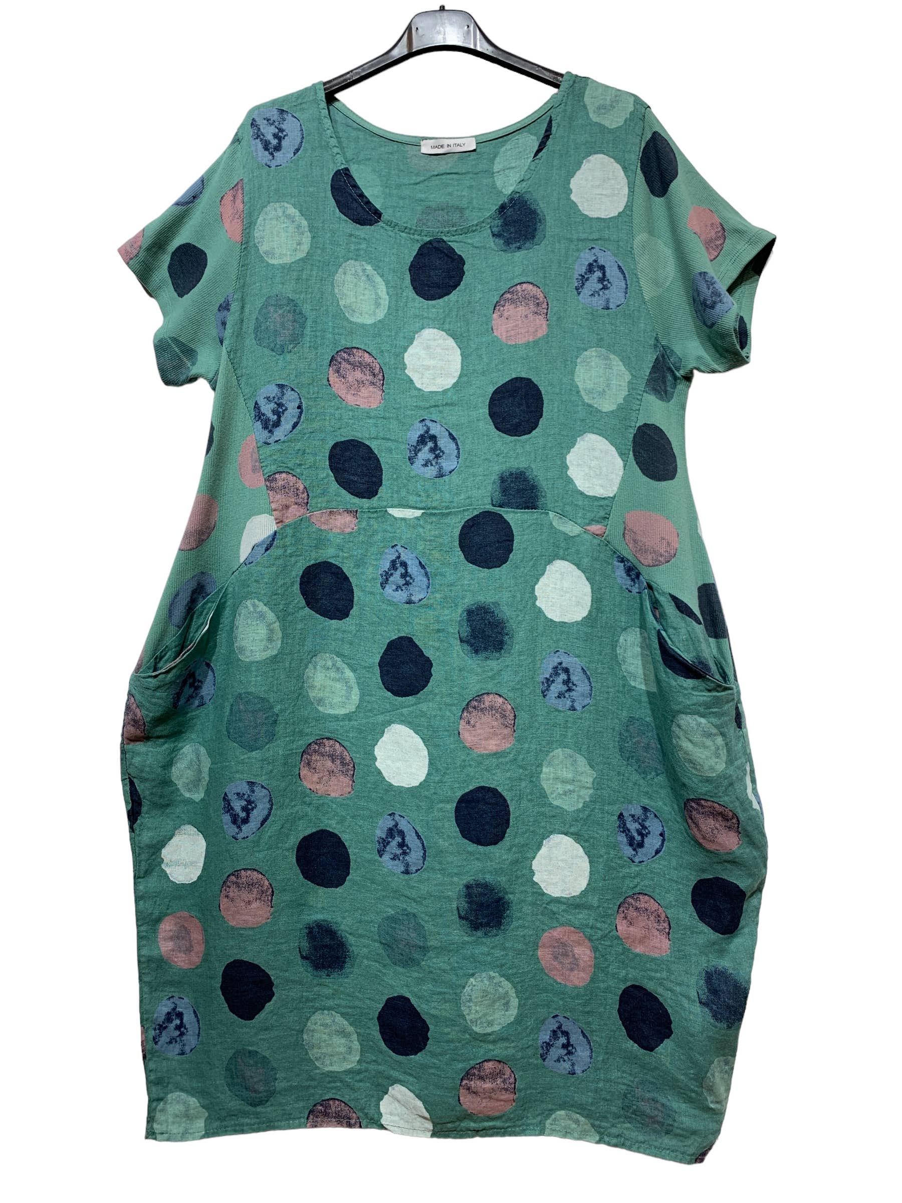 LINEN & COTTON HOUSE - Wholesale Jurk - Dames - 3533 jurk van linnen | dameskleding25