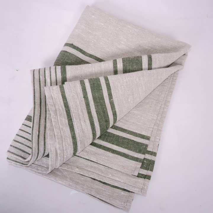 NorraVilla - Wholesale Tea Towel - Huckaback Linen Towel - Village Green4