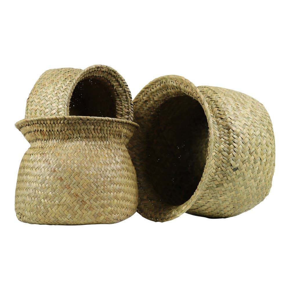 Mars & More - Brand of B Living - Wholesale Plant Pot - Seagrass Flower Pot Neck (Set Of 3)0