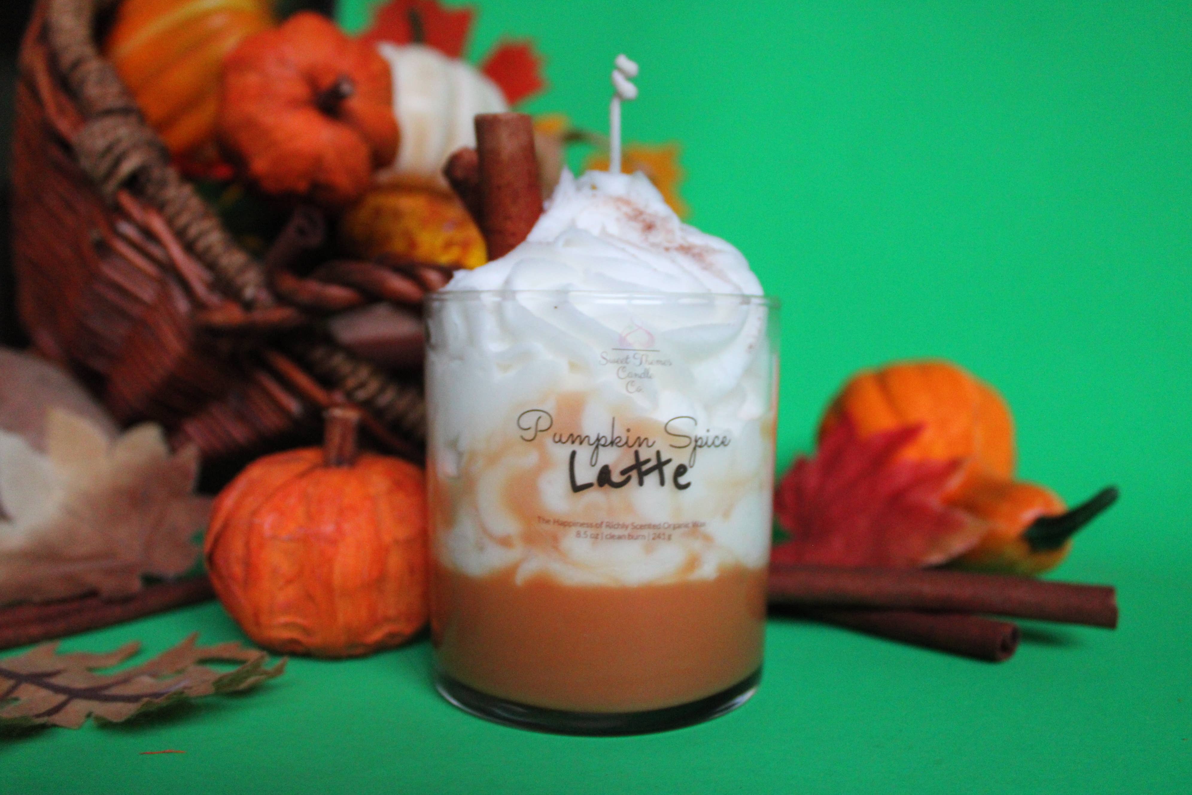 Sweet Themes Candle Co. - Wholesale Jar/Filled Candle - Pumpkin Spice Latte - Smells Like Fall's Favorite Drink4