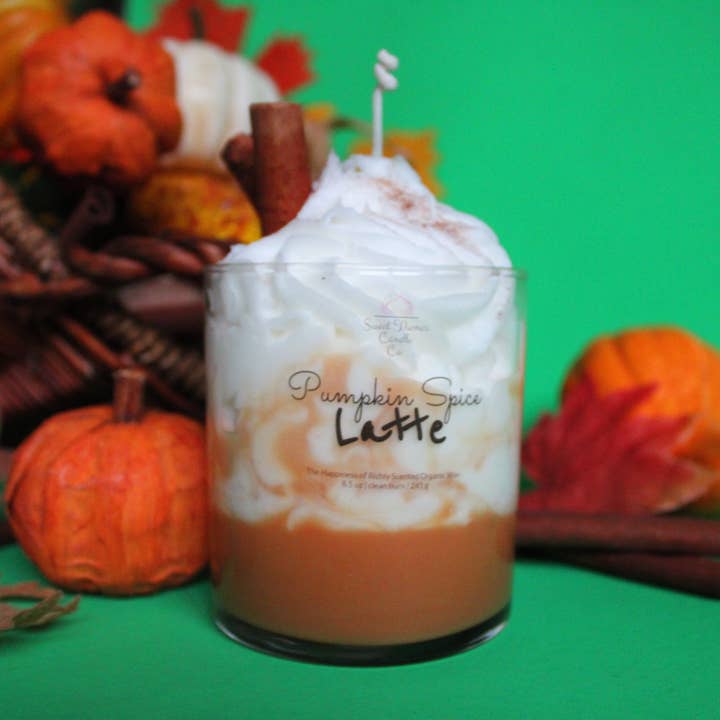 Sweet Themes Candle Co. - Wholesale Jar/Filled Candle - Pumpkin Spice Latte - Smells Like Fall's Favorite Drink4