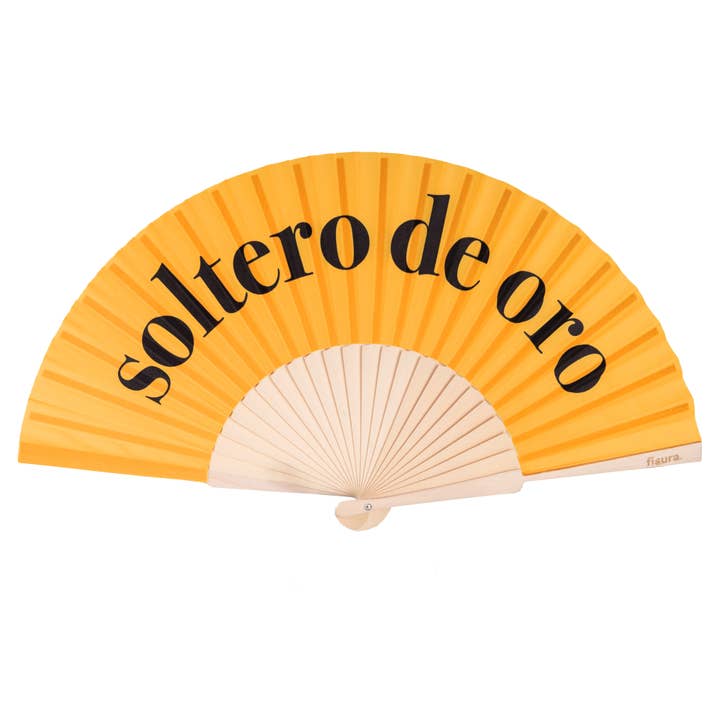 Abanico "soltero de oro" para venta al por mayor de Fisura