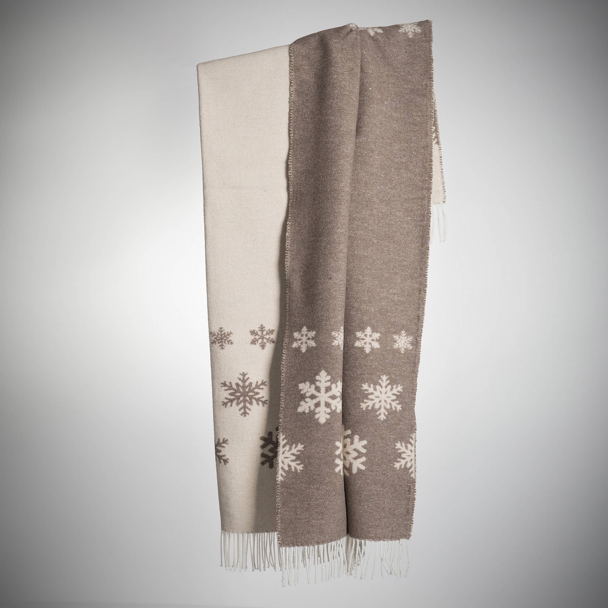 Beat Collection by Lanificio Idealtex Srl - Wholesale Throw Blanket - Snowing8