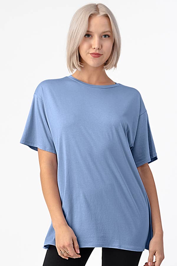 Heart & Hips – Top de malha - Mulher por atacado – JT37251 - TOP DE MANGA CURTA OVERSIZED2