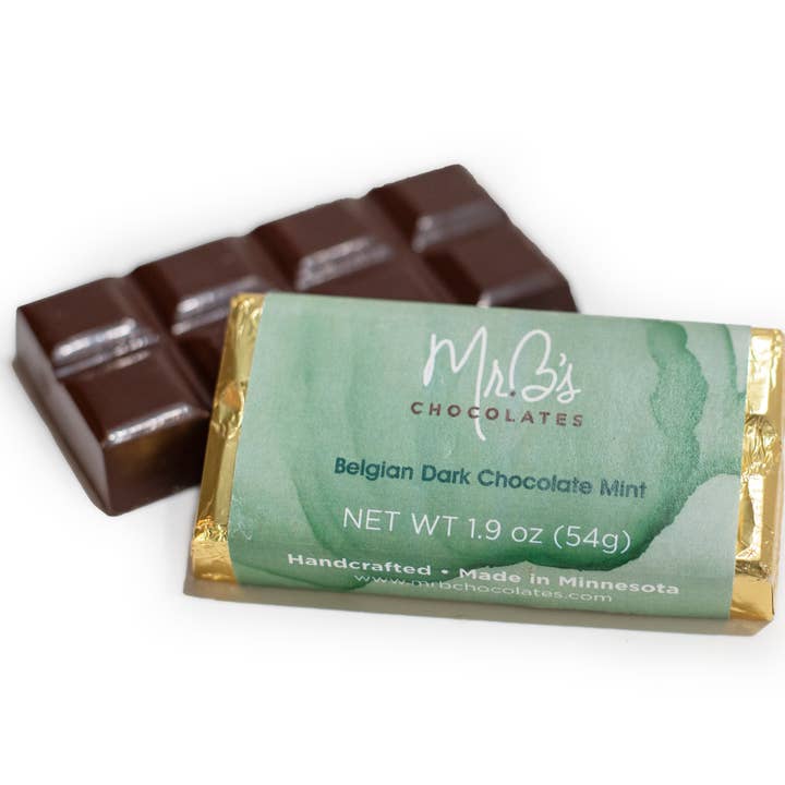 Mint Bar for wholesale by Mr B's Chocolates
