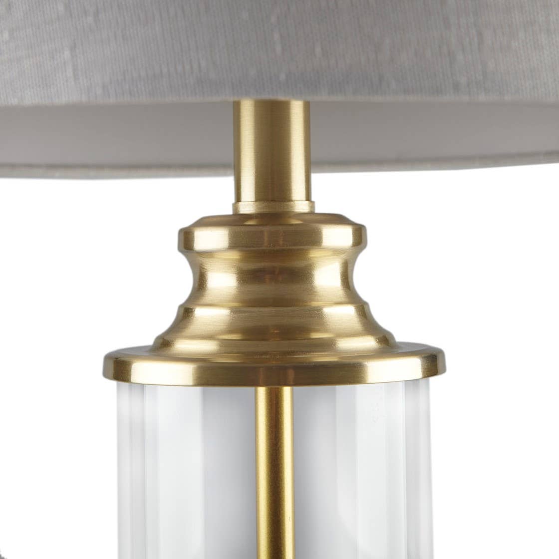 Olliix - Wholesale Accent/Desk Lamp - [Set of 2] Clear Glass Base Table Lamp Desk Lamp, Gold3