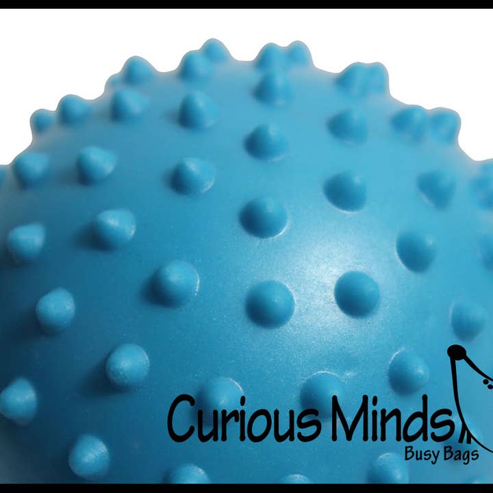 Curious Minds Toys - Wholesale Sensorische bal - Baby - 1 LEEGGELOPEN sensorische bal - Klein knobbelig sensorisch speeltje met knobbeltjes - L2