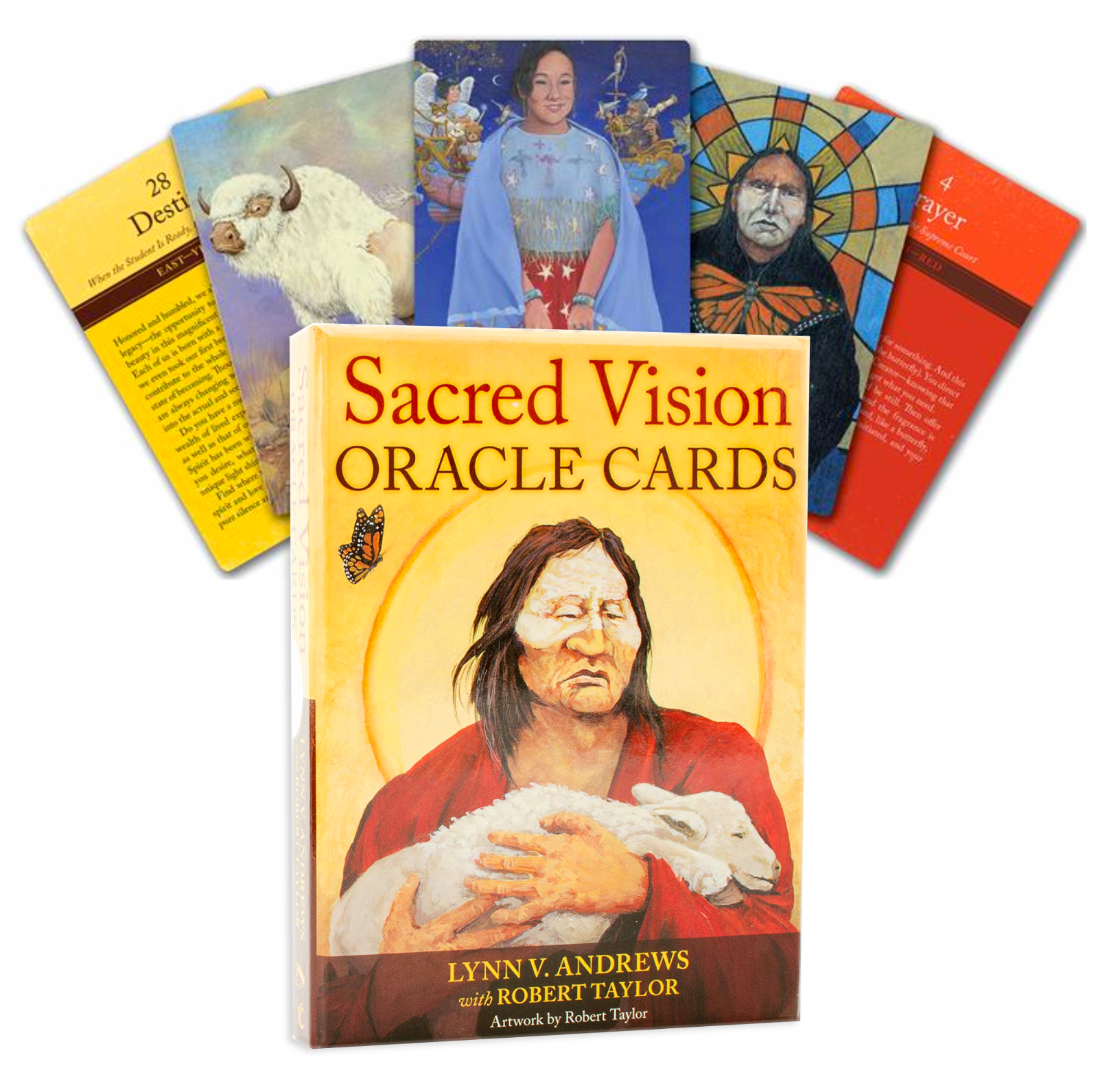 Wholesale Sacred Vision Oracle Cards Beyond Words for your store
