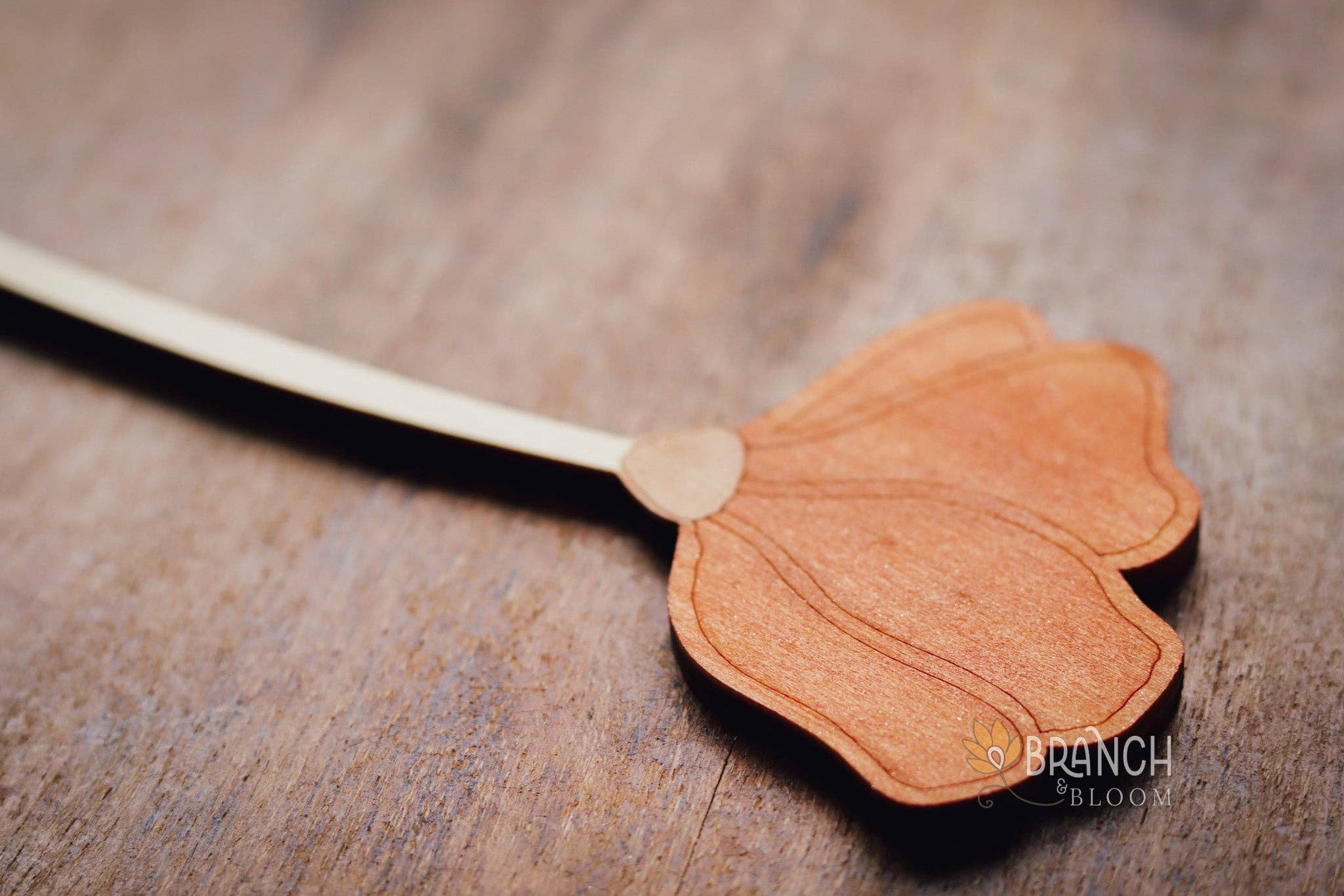 EcoWood Blooms - Wholesale Artificial Flowers - Eco Wooden Tulip Flower - Sustainable Natural Decor Gift3