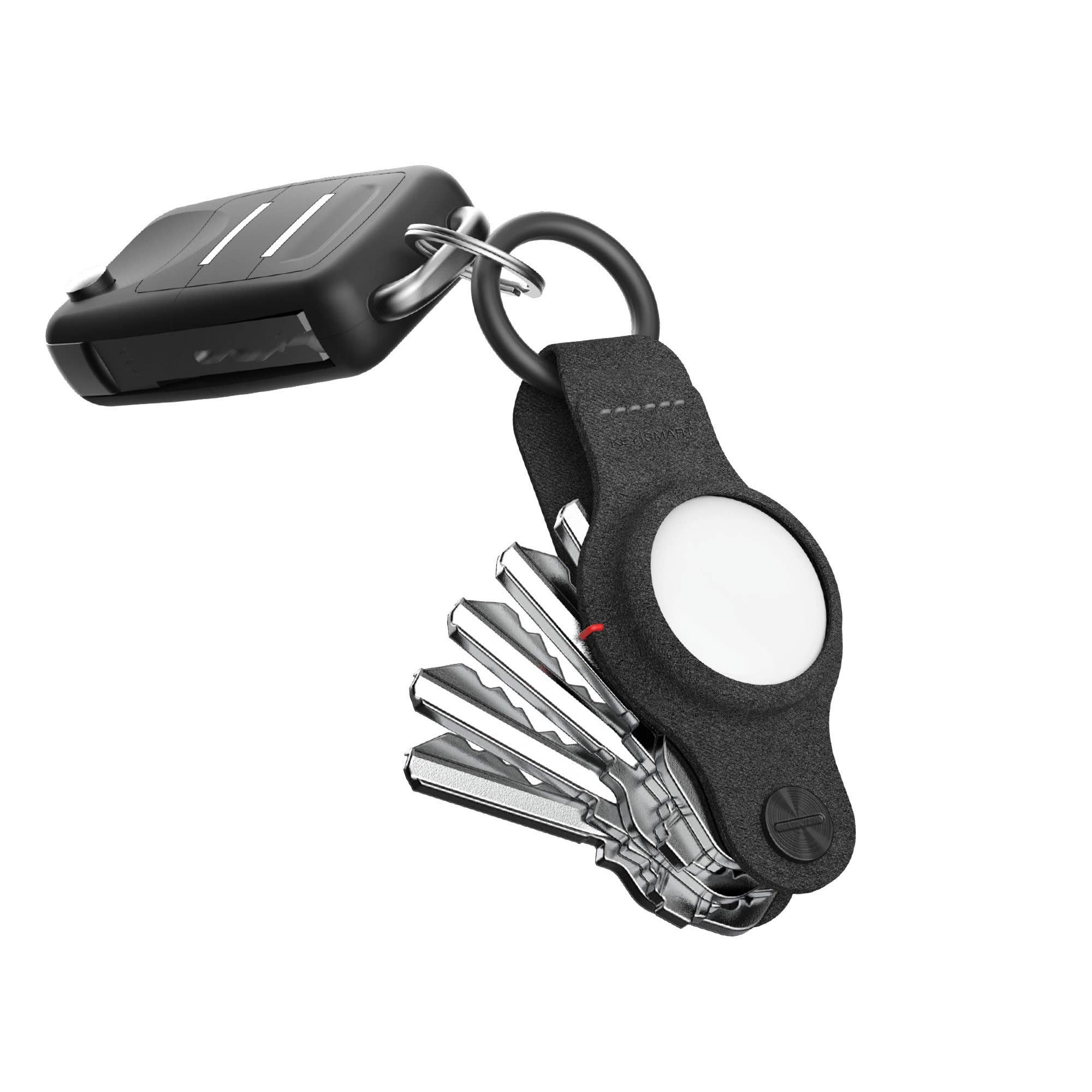 KeySmart Mini Minimalist Key Holder - Black