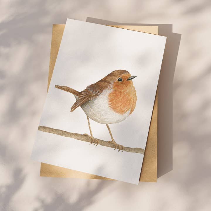 Appeloogje – Großhandel Grußkarten für den Alltag – Postkarte Robin1