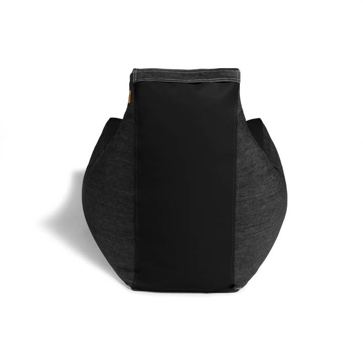 LuvU - Wholesale Chair - Jaxx Pixel Gamer Bean Bag Chair, Premium Vinyl / Dark Denim50