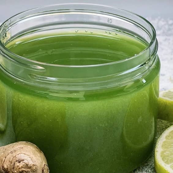 Body scrub ginger-lime for wholesale by Smooth Skin Club