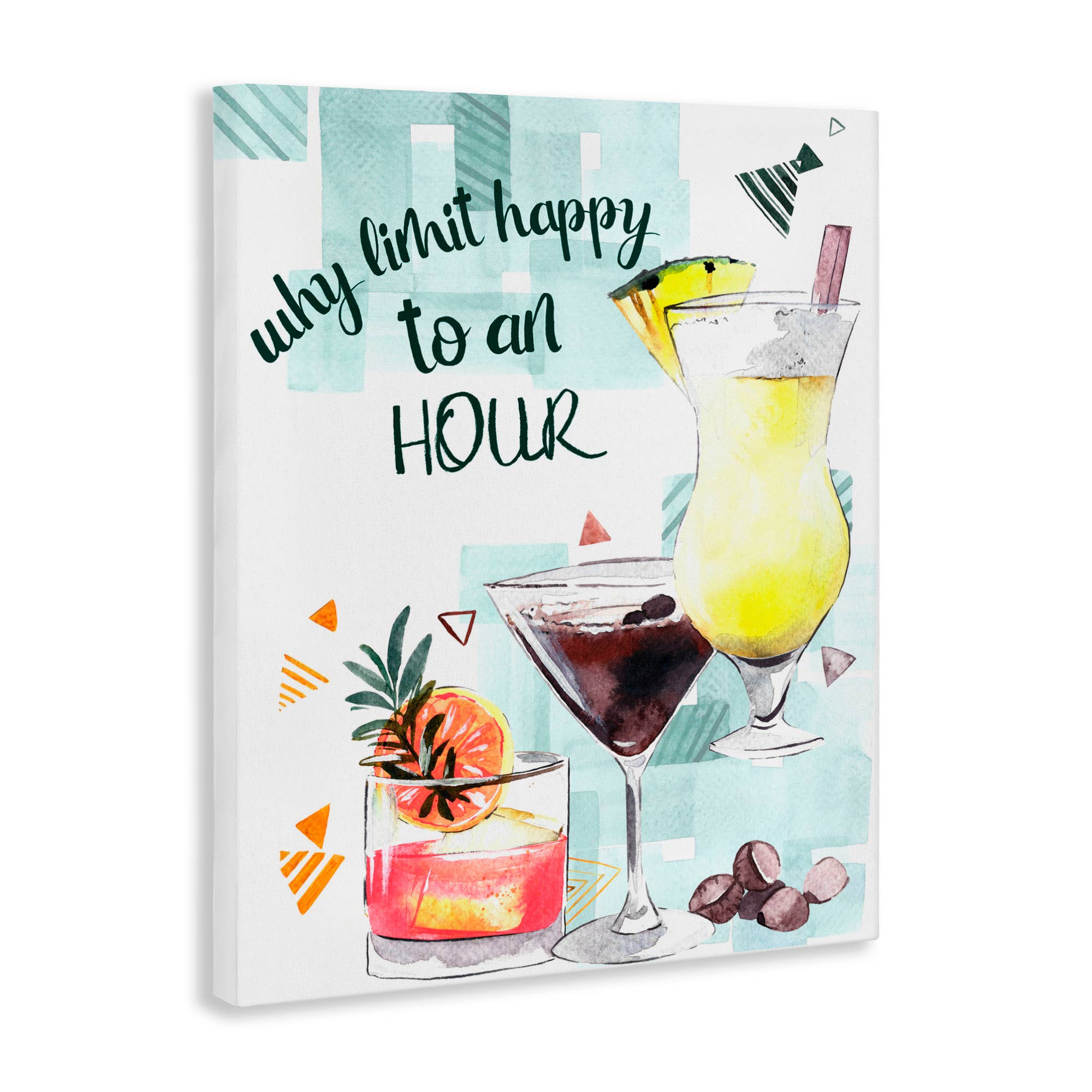 Stupell Industries – wholesale Wall sign – Why Limit Happy To An Hour - Unframed Wall Art10