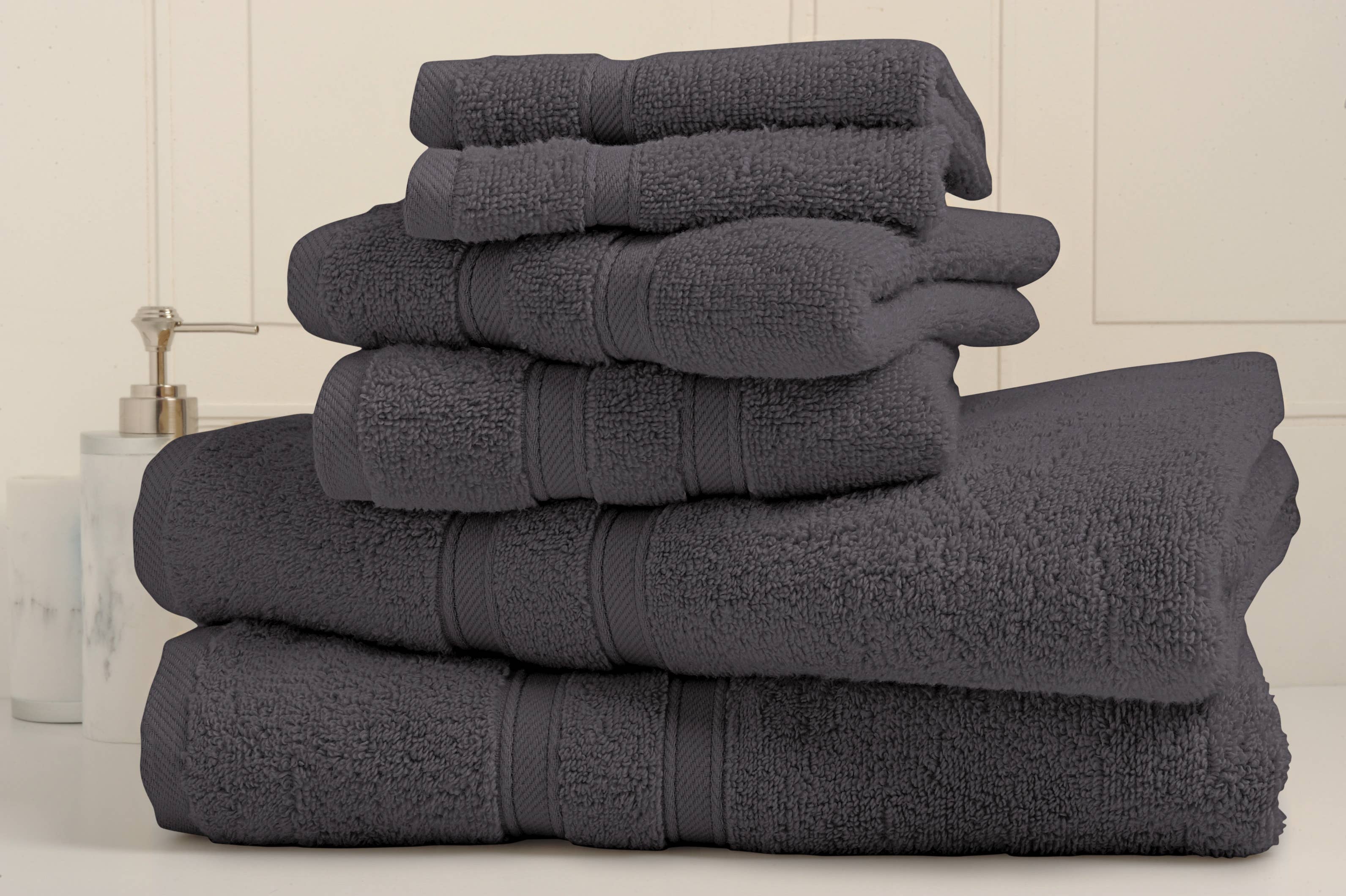 Bed Bath Fashions – wholesale Towel set – Bibb Home 6-Piece Zero Twist Egyptian Cotton Towel Set1