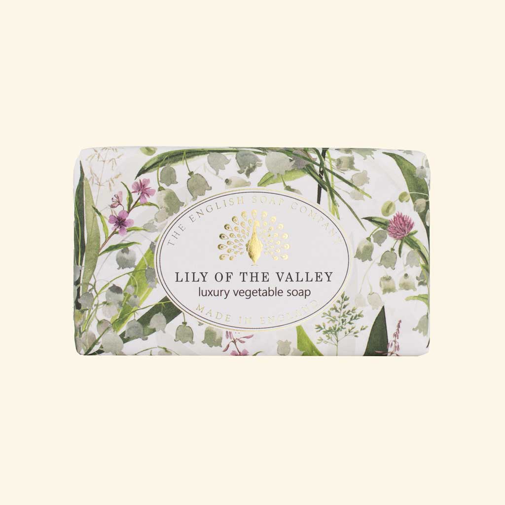 The English Soap Company – wholesale Bar Soap – Vintage Lily of the Valley Soap 0