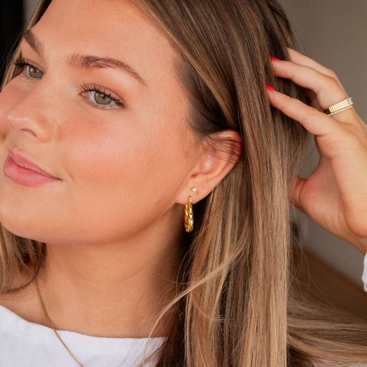 Shop Andi - Wholesale Hoop Earrings - Twisted Hoop Earrings2